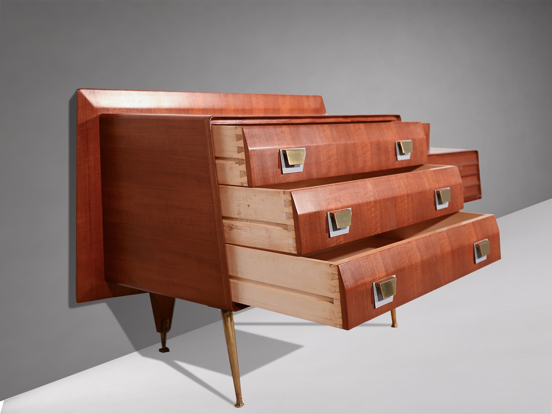 Italian Mid-Century Dresser att. Gio Ponti by La Permanente Mobili Cantù, 1950s