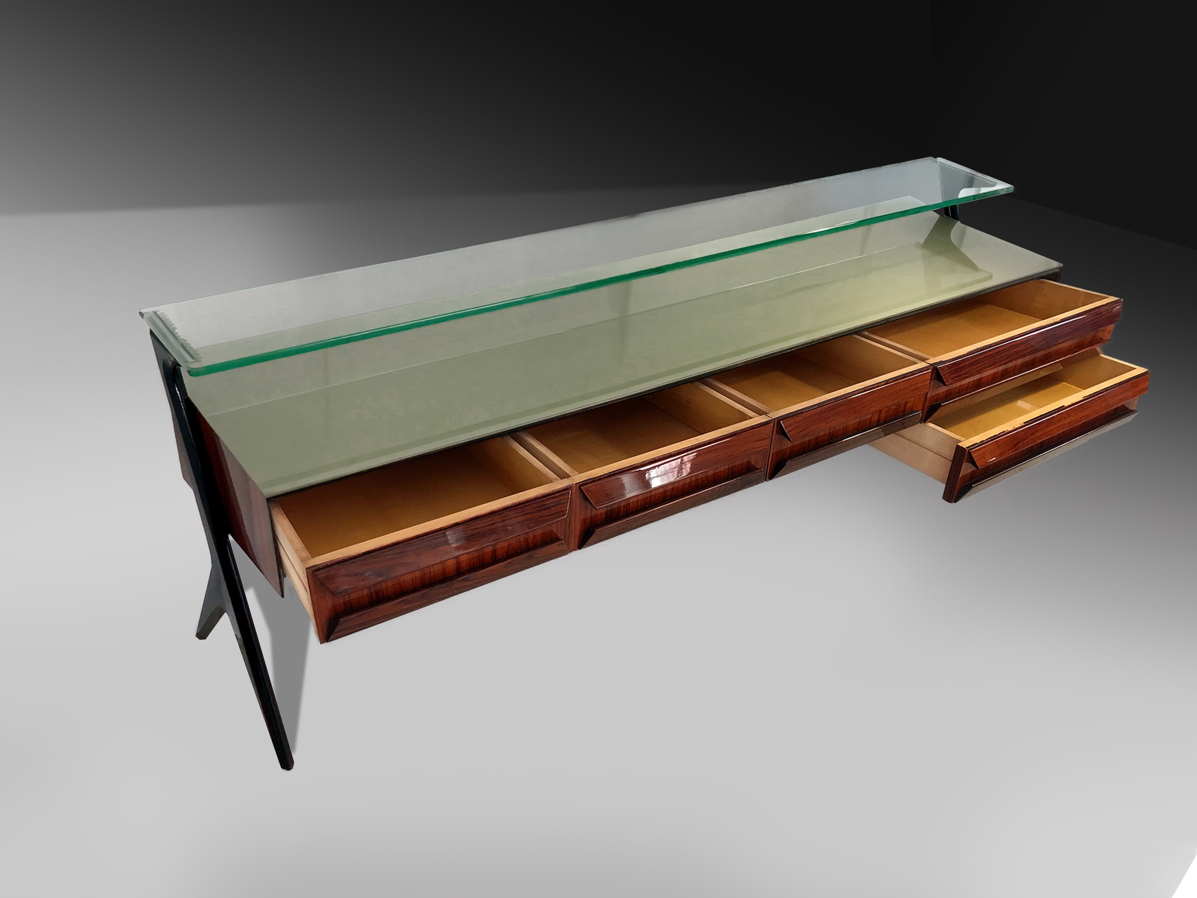 Italian Mid-Century Dresser by Vittorio and Plinio Dassi, 1950s