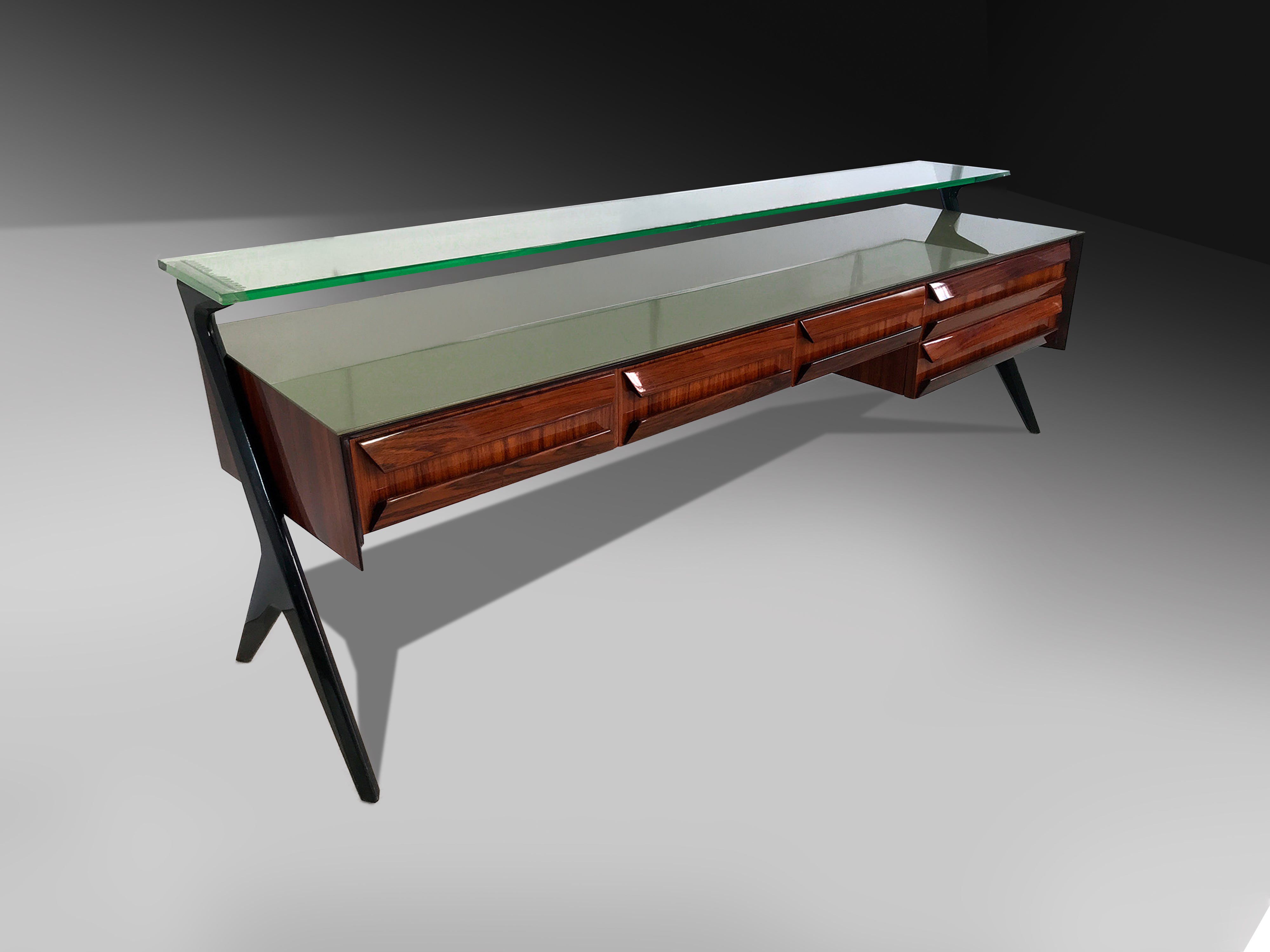 Italian Mid-Century Dresser by Vittorio and Plinio Dassi, 1950s