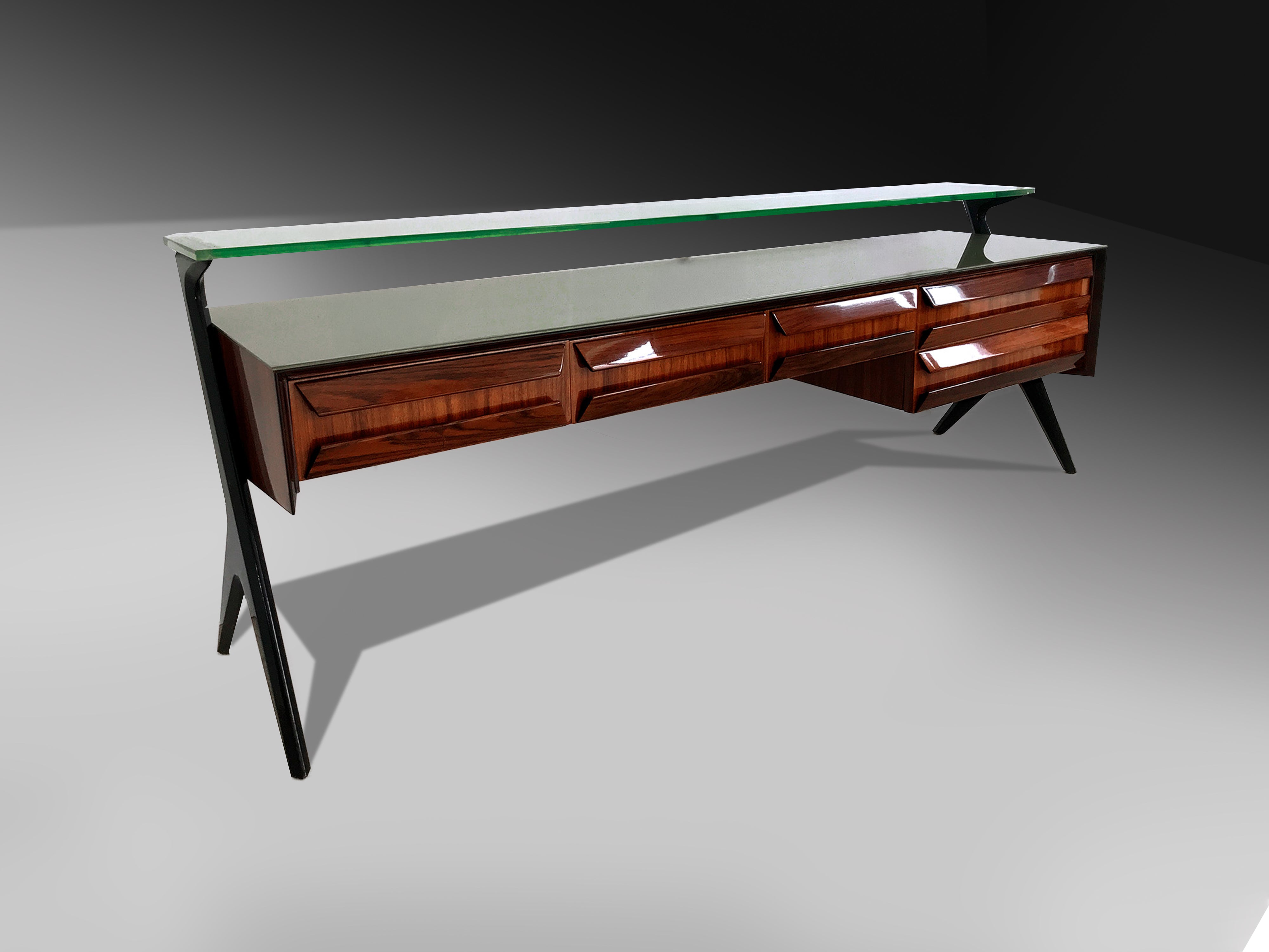 Italian Mid-Century Dresser by Vittorio and Plinio Dassi, 1950s