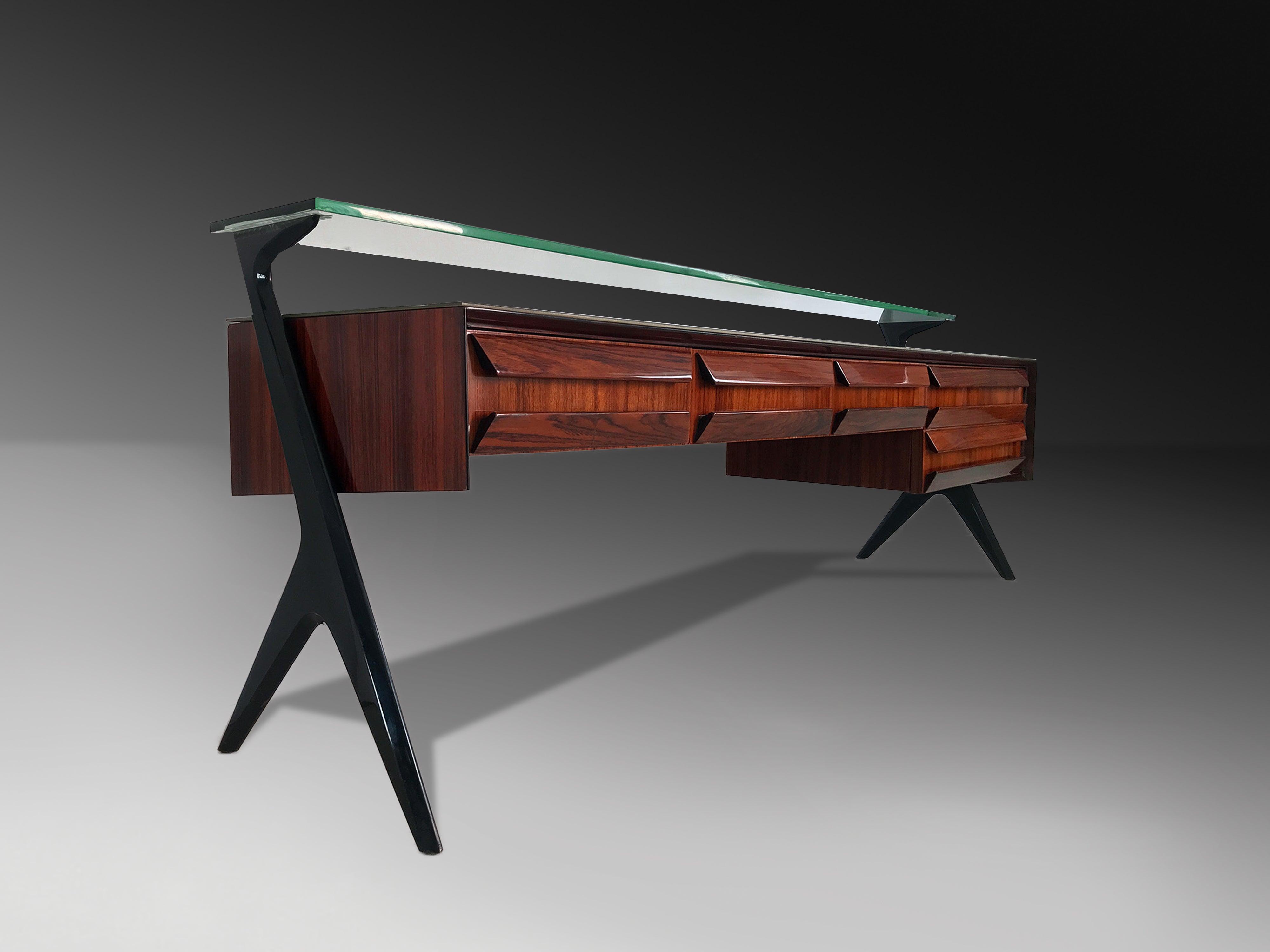 Italian Mid-Century Dresser by Vittorio and Plinio Dassi, 1950s