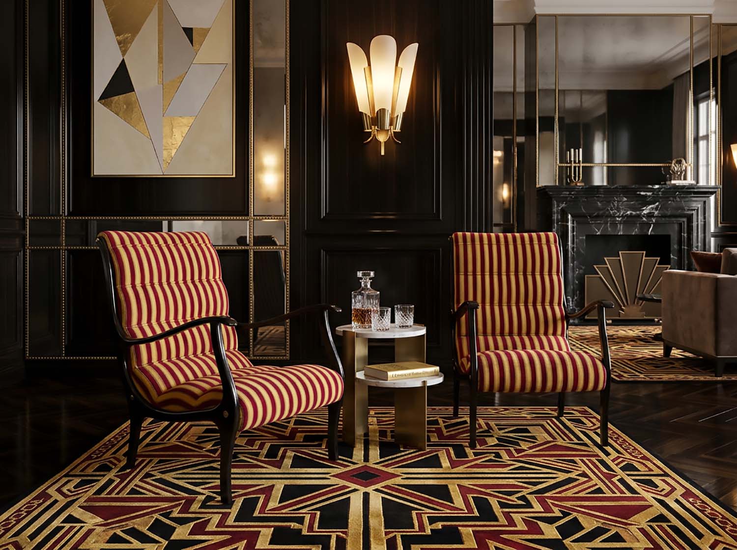 Pair of Italian Mid-Century Armchairs ‘Mitzi’ by Ezio Longhi for Elam