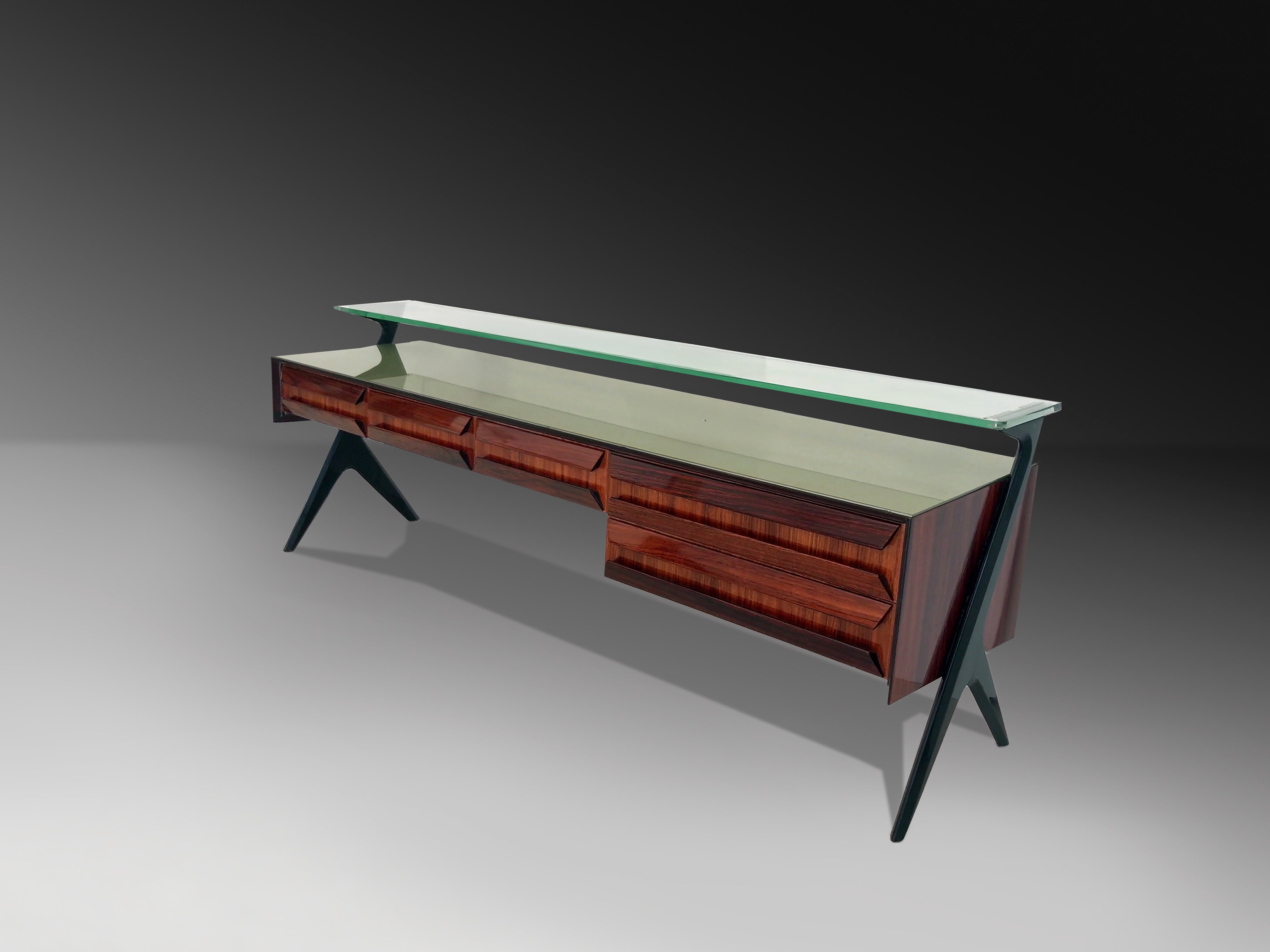 Italian Mid-Century Dresser by Vittorio and Plinio Dassi, 1950s