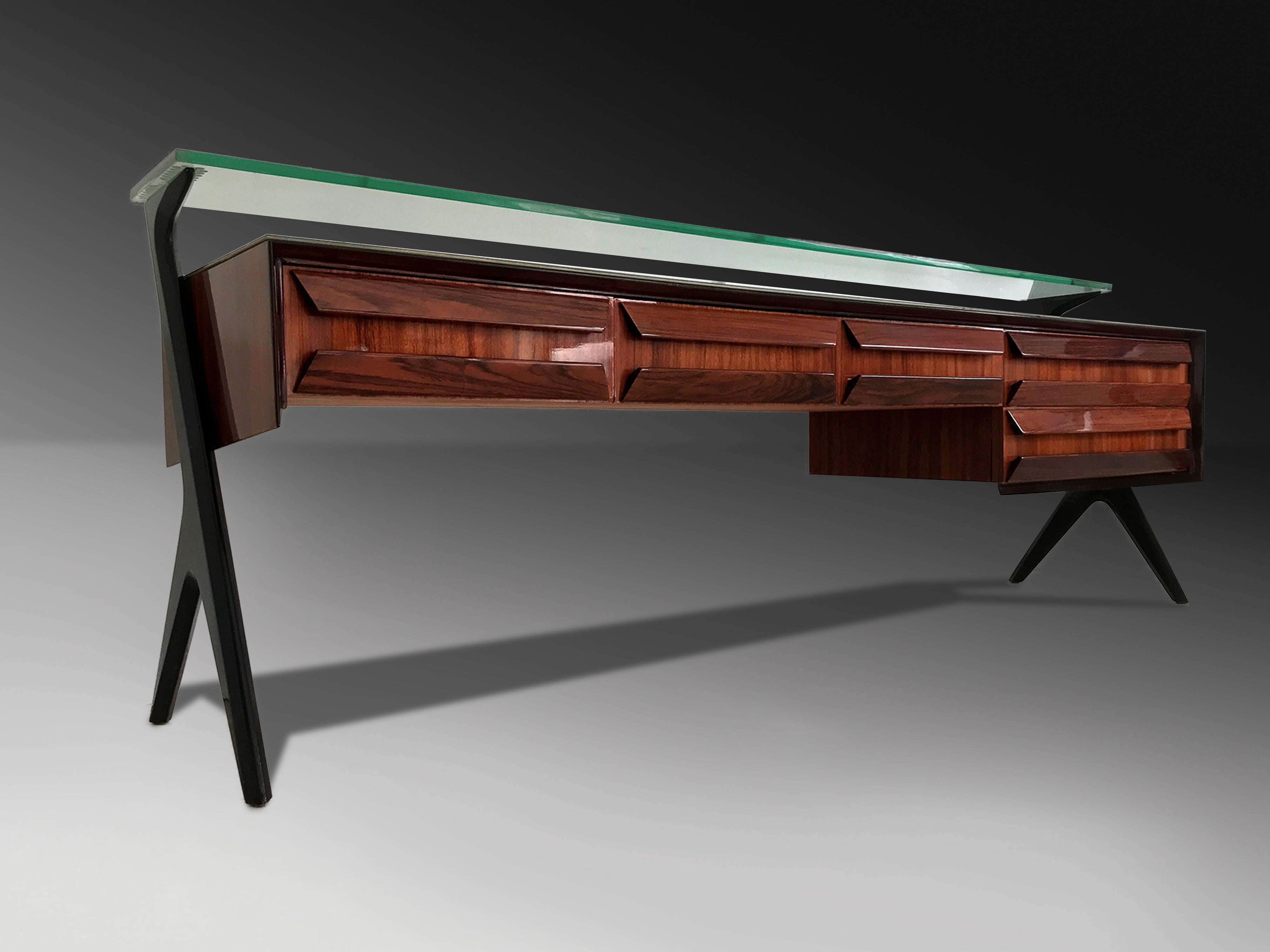 Italian Mid-Century Dresser by Vittorio and Plinio Dassi, 1950s