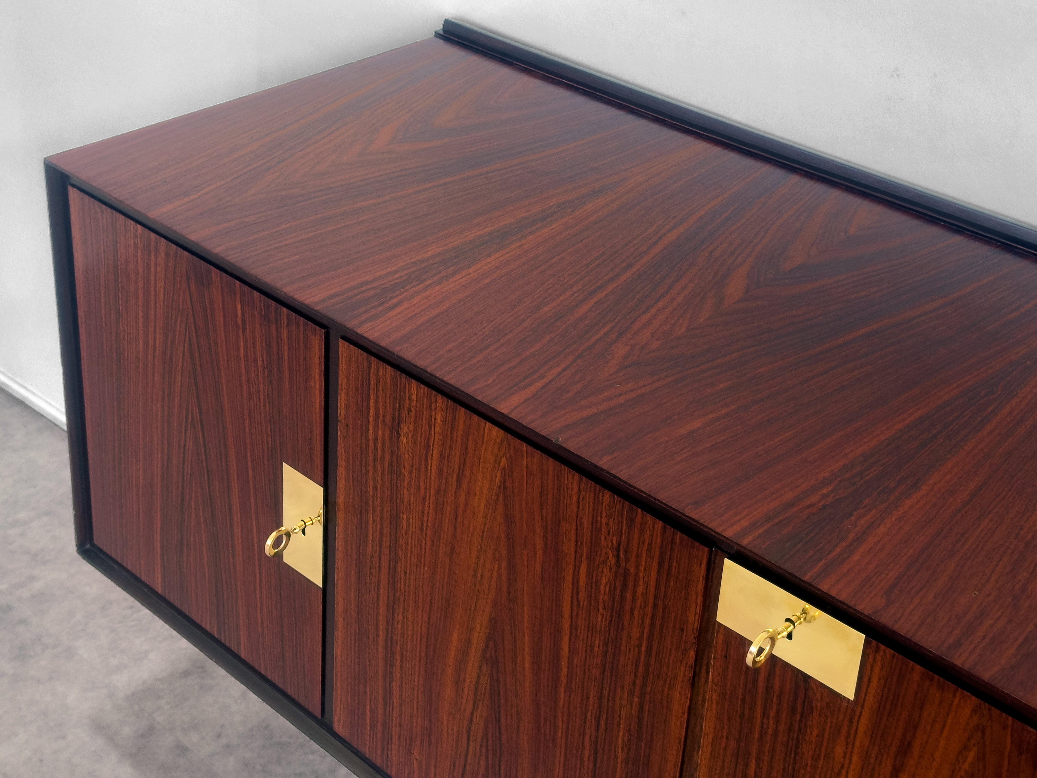 Italian Mid-Century wall-mounted Sideboard by Vittorio Dassi, 1950s