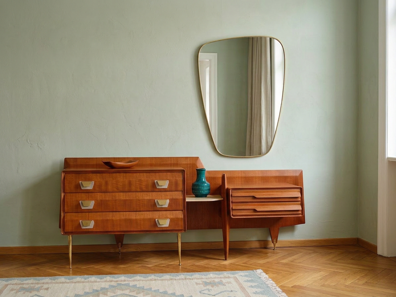 Italian Mid-Century Dresser att. Gio Ponti by La Permanente Mobili Cantù, 1950s
