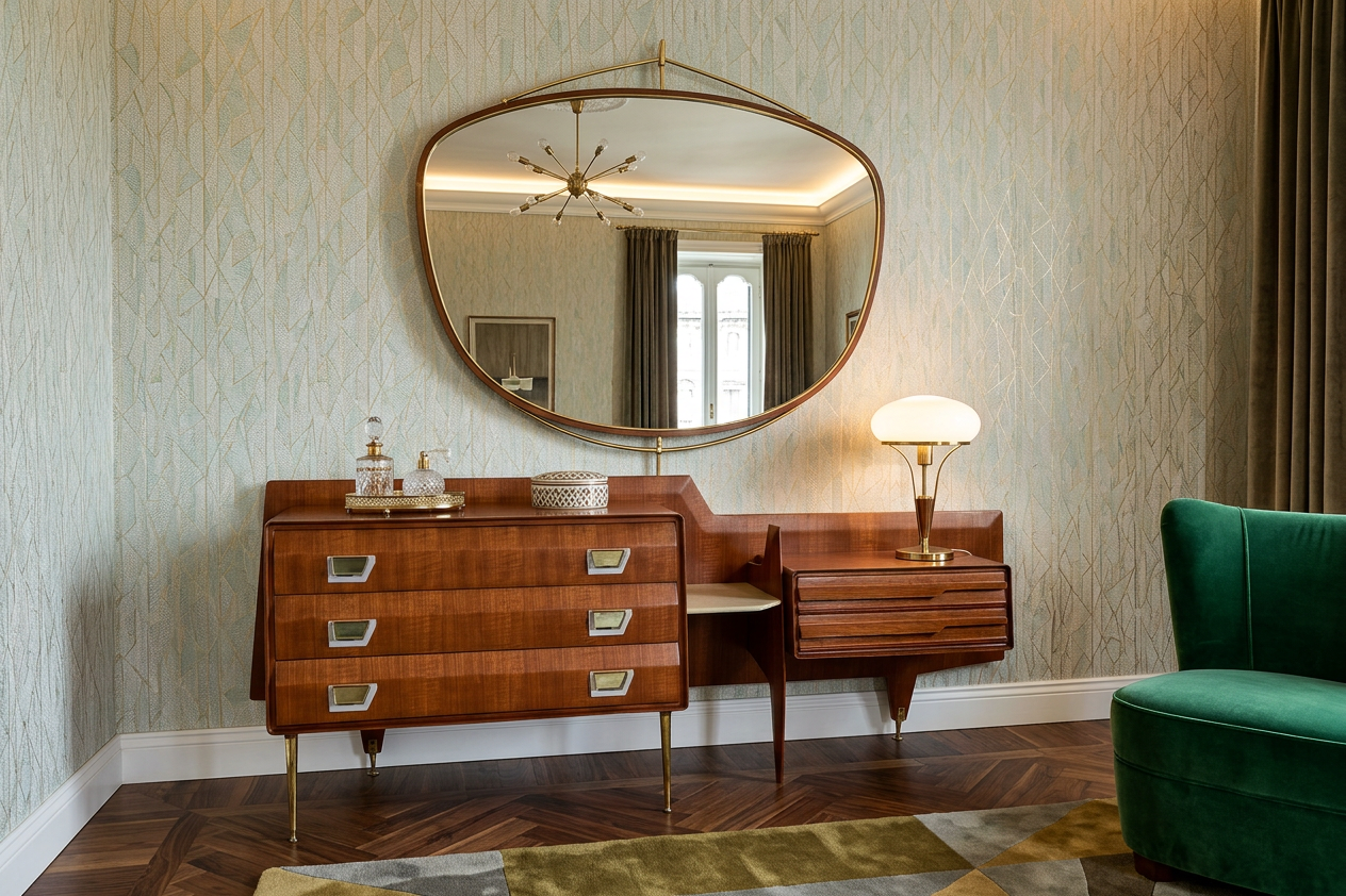 Italian Mid-Century Dresser att. Gio Ponti by La Permanente Mobili Cantù, 1950s
