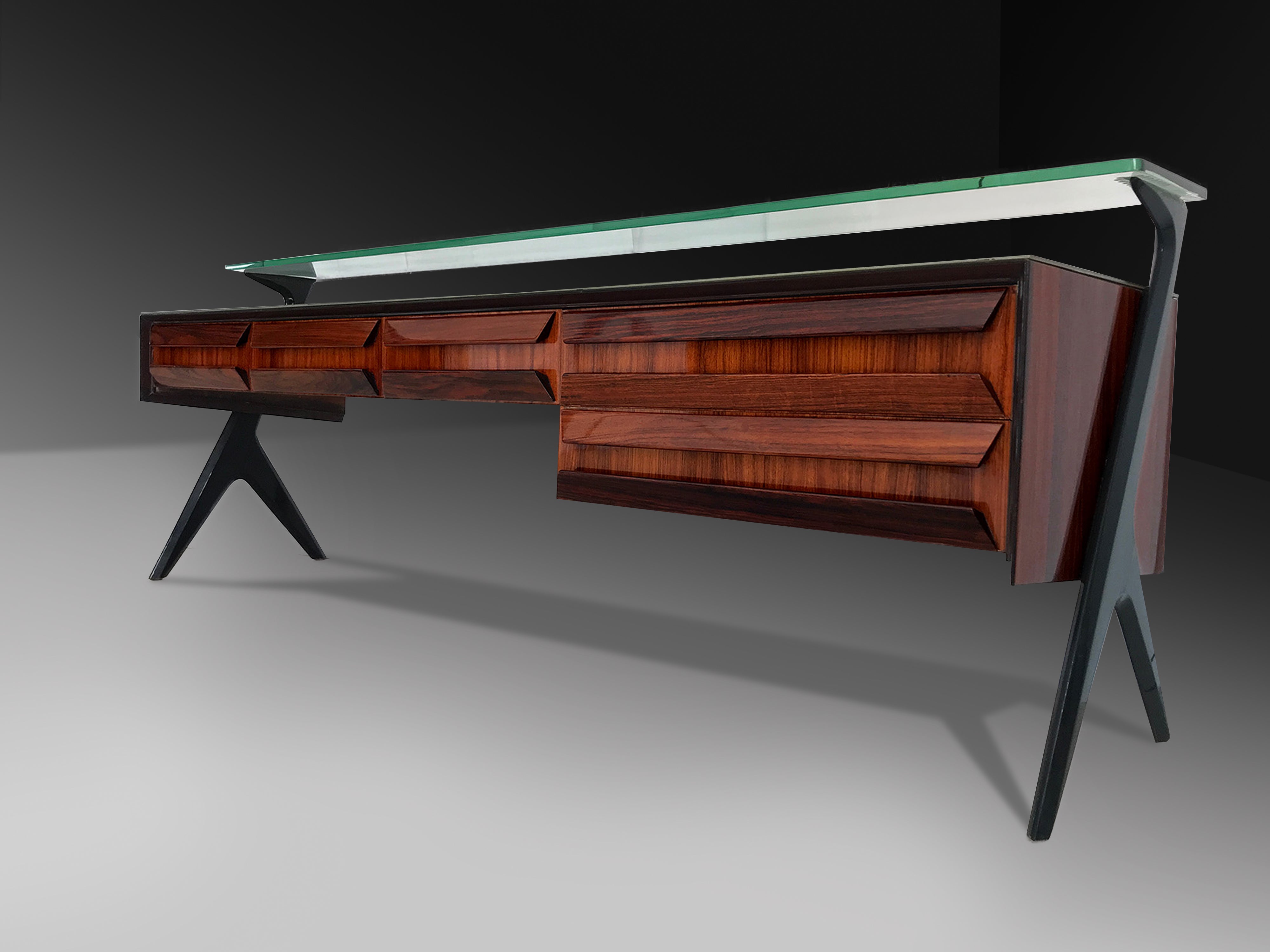 Italian Mid-Century Dresser by Vittorio and Plinio Dassi, 1950s