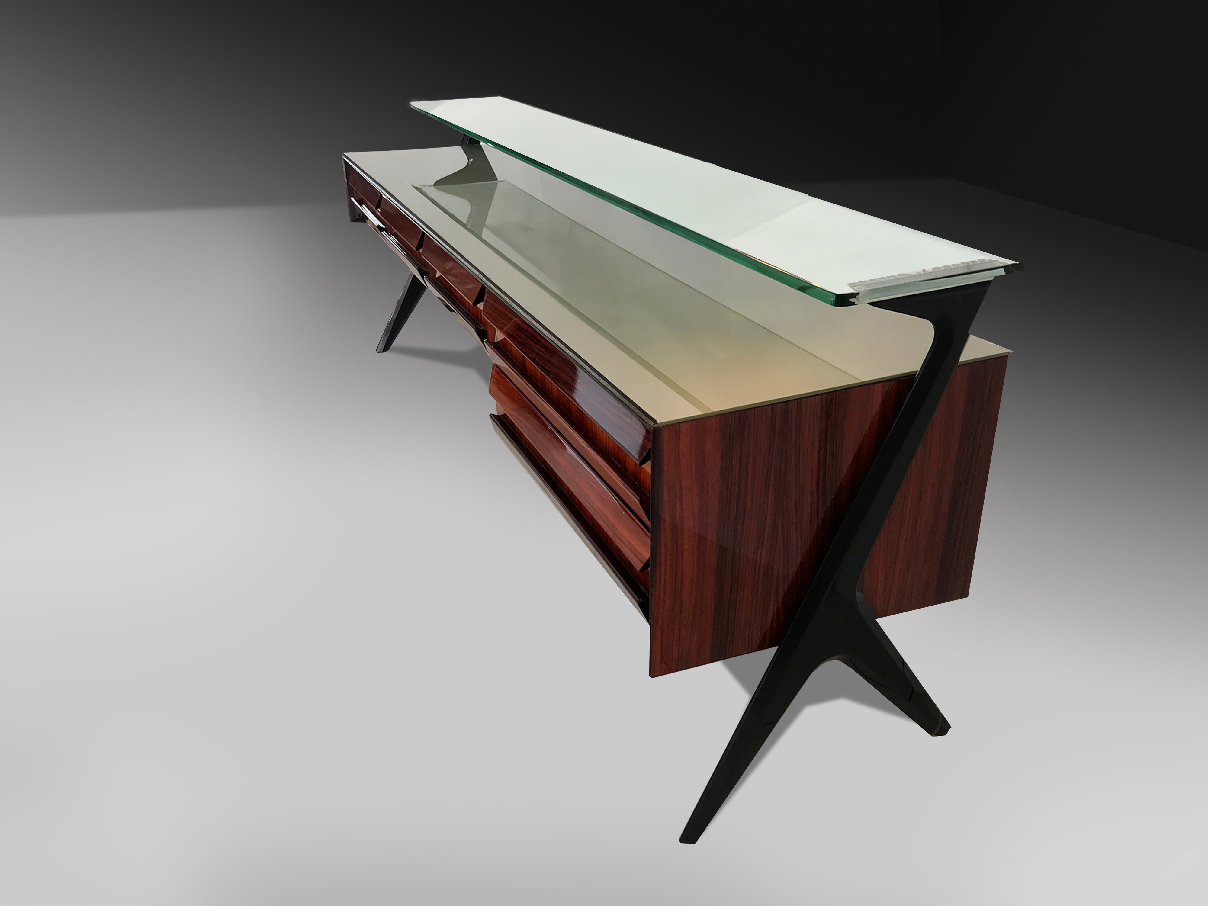 Italian Mid-Century Dresser by Vittorio and Plinio Dassi, 1950s